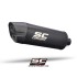 SC Project Muffler, Carbon Fiber End Cap KTM 1290 Super Adv - S - R (2021-2023) Black