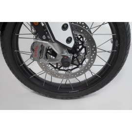 SW-Motech Slider set for front axle. Black. Triumph 1200