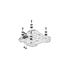 SW-Motech ADVENTURE-RACK. Black. BMW S 1000 XR (19-)