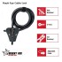 Desert Fox Hawk Eye Cable lock for Soft Luggage