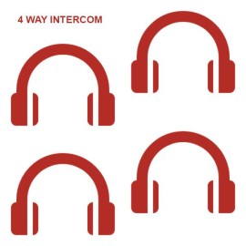 Sena SF4 Bluetooth Intercom for up to 4 riders - Single / Duo