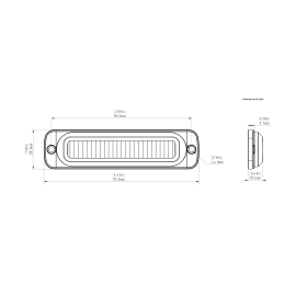 Denali B6 Dual LED Brake Light Kit with License Plate Mount