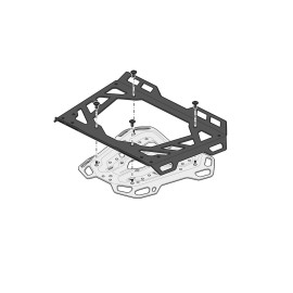 SW-Motech Desert X Adventure Rear Luggage Carrier