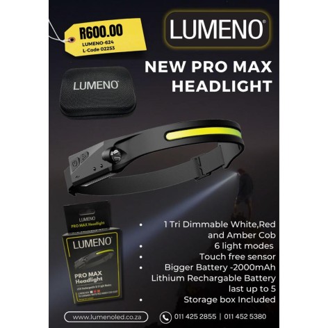 Lumeno Pro Max Headlamp