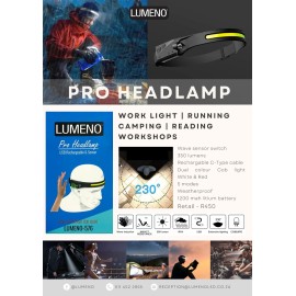 Lumeno Pro Max Headlamp