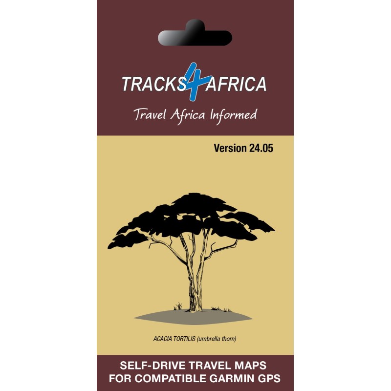 Tracks 4 Africa GPS Maps 24.05 Micro/SD Card