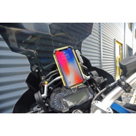 Touratech Handlebar bracket "iBracket" for Apple iPhone 11 Pro / X / XS