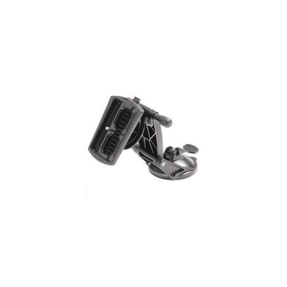 Automotive windshield mounting bracket with suction cup mount for eTrex