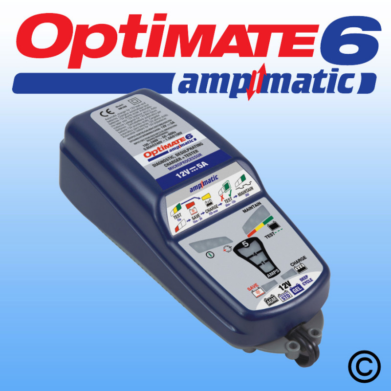 optimate car battery charger