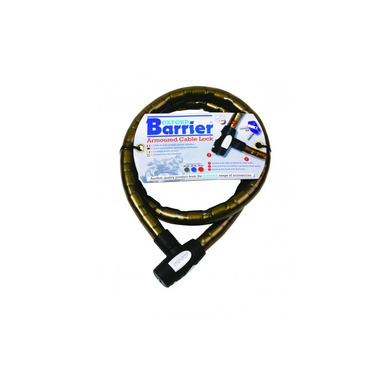 oxford barrier armoured cable lock