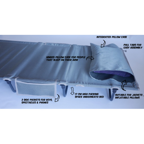 Desert Fox EzSleep Camping Bed Stretcher & Lounger