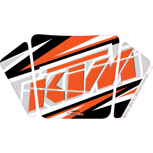 Vinyl Matt Tank Pad KTM...