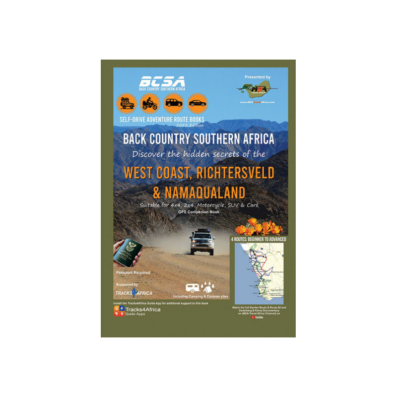 Back Country Routes Book - West Coast, Richtersveld, Namaqualand
